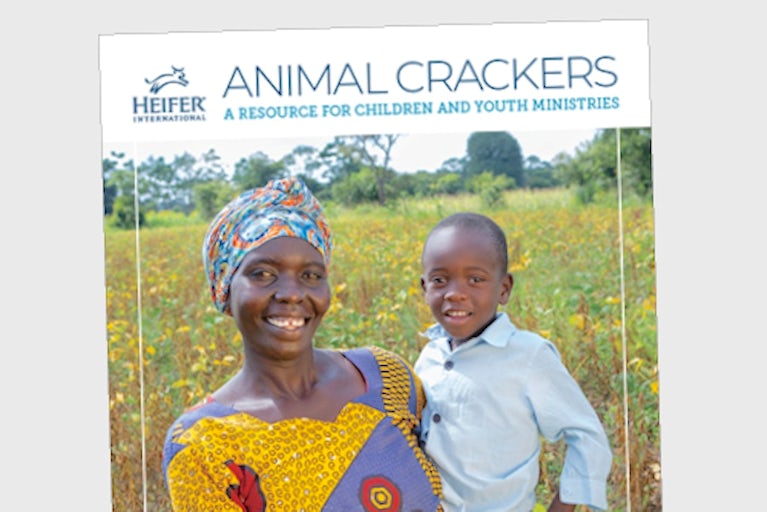 Animal Crackers leader's guide cover.