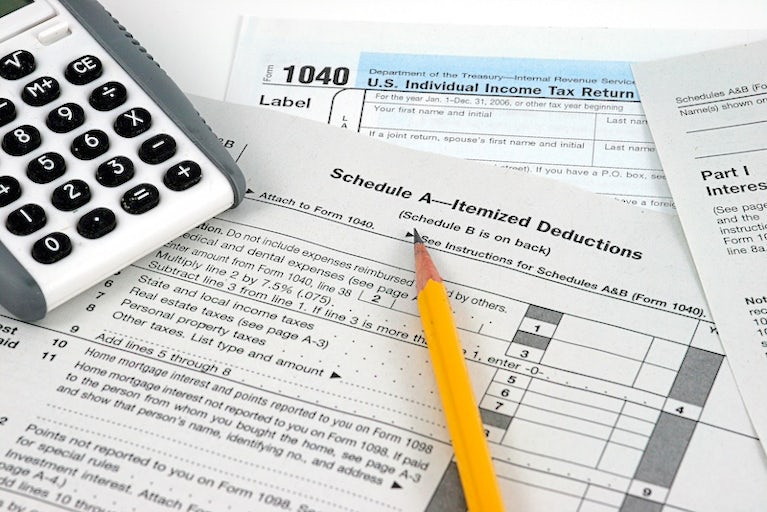 Tax forms.