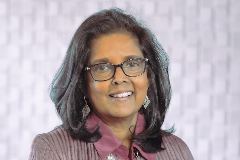 Surita Sandosham, CEO of Heifer, professional headshot.
